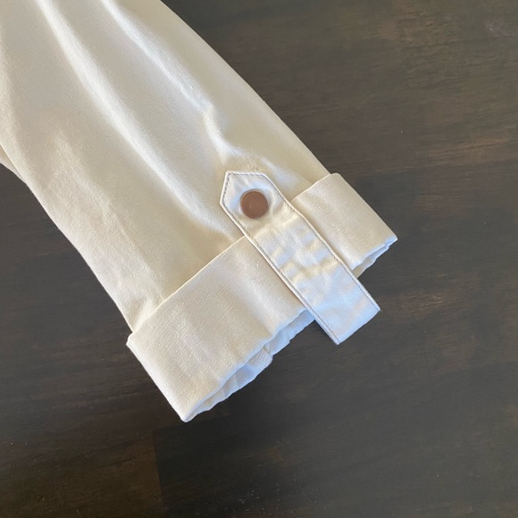 Women’s Cream Cropped Jacket by Mine. Size M. - Picture 6 of 9